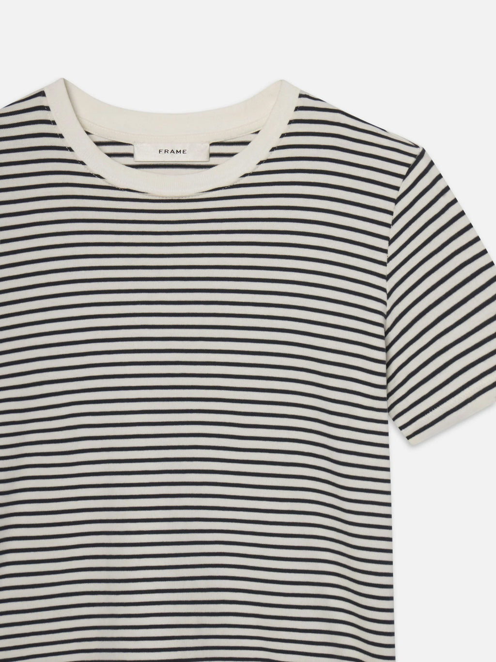 Navy Striped Baby Tee