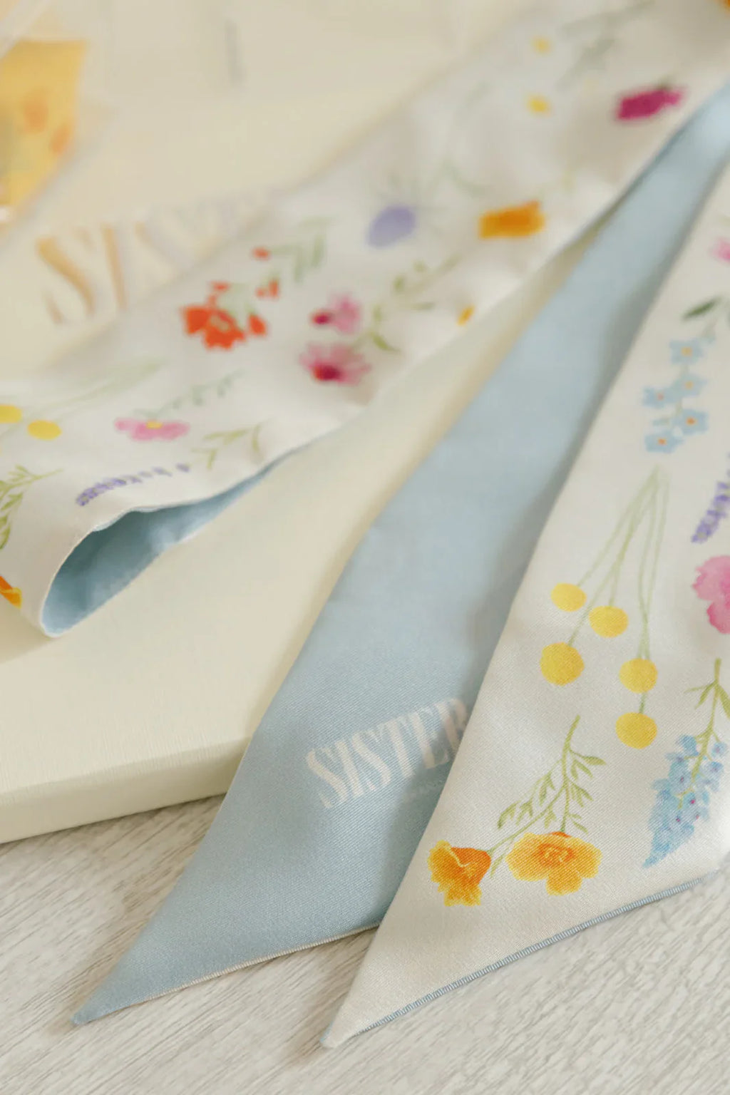 Wildflowers - Blue Silk Lasso