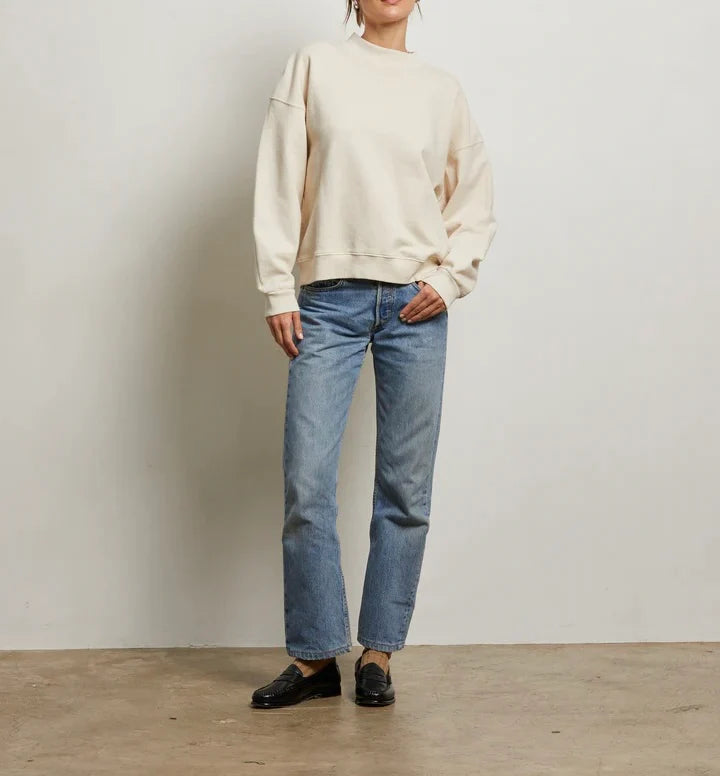 Sugar Blake French Terry Oversized Crew