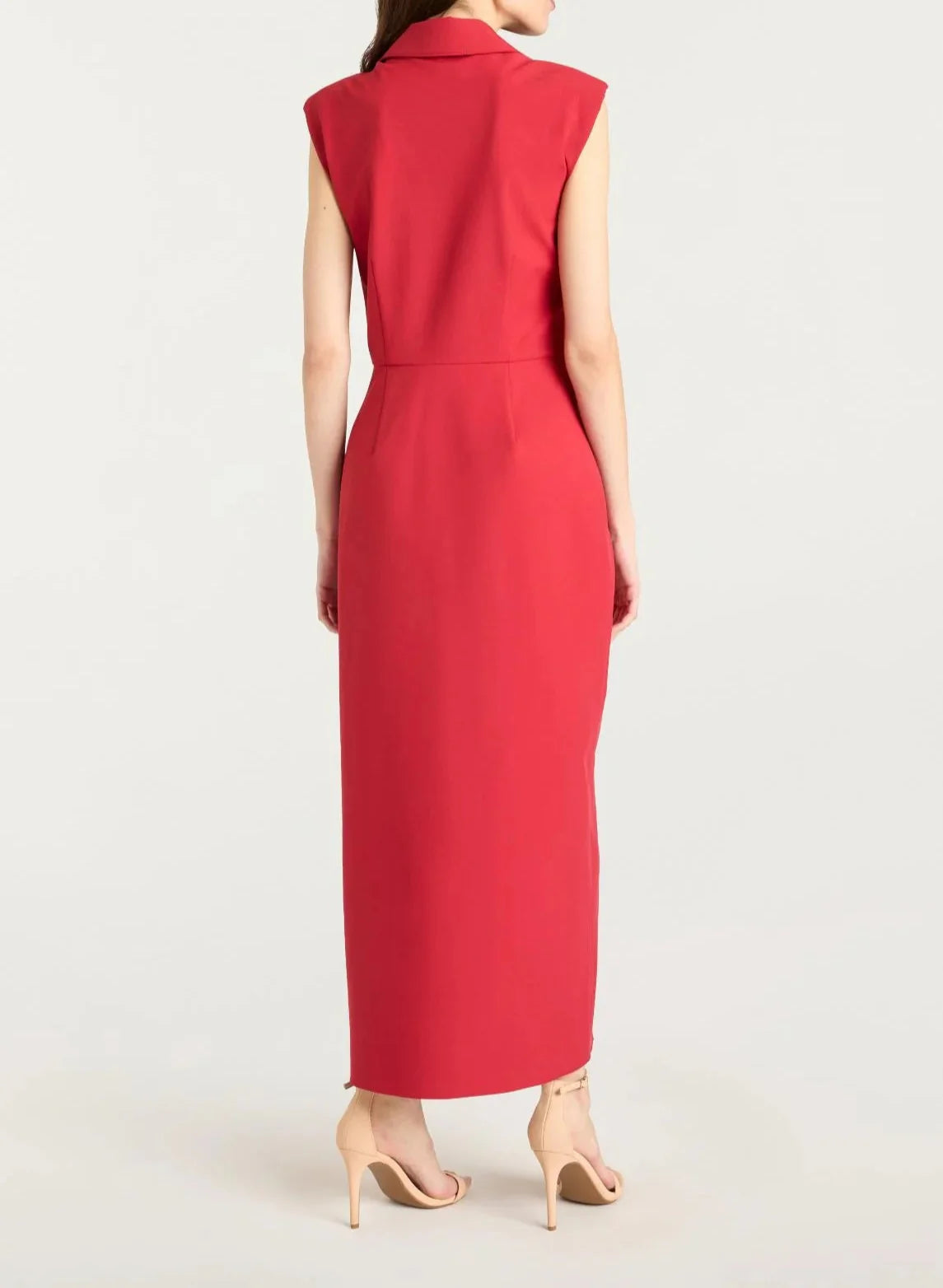 Bordeaux Padma Midi Dress