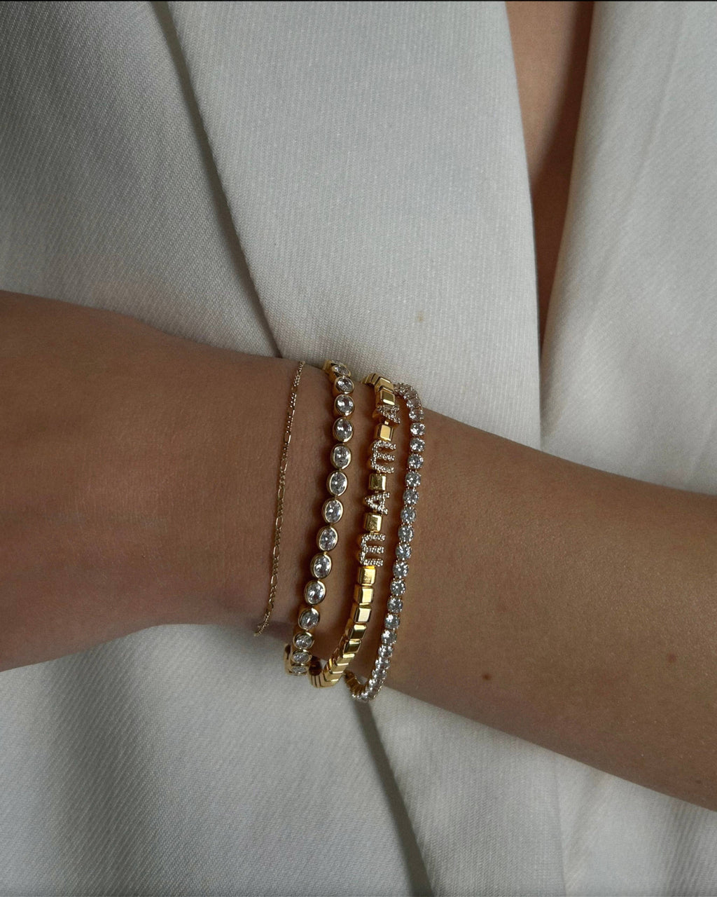 Adrienne Tennis Bracelet