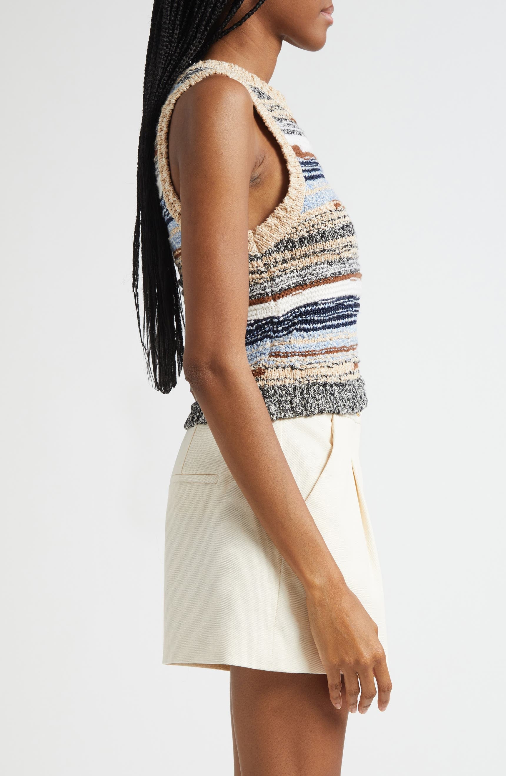 Cropped Jerrel Knit Tank
