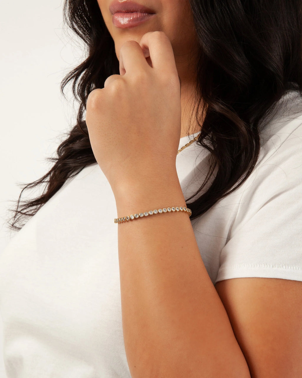 Gold Meggan Bracelet