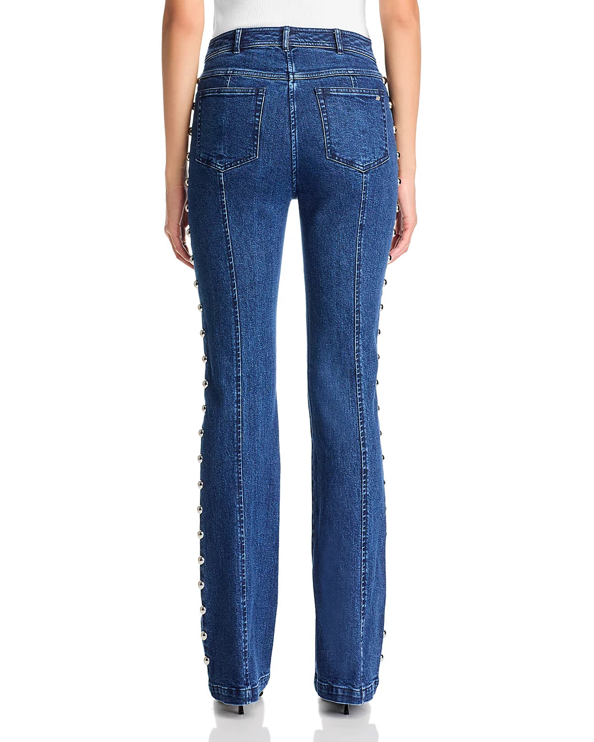 Denim Studded Shailene Pant