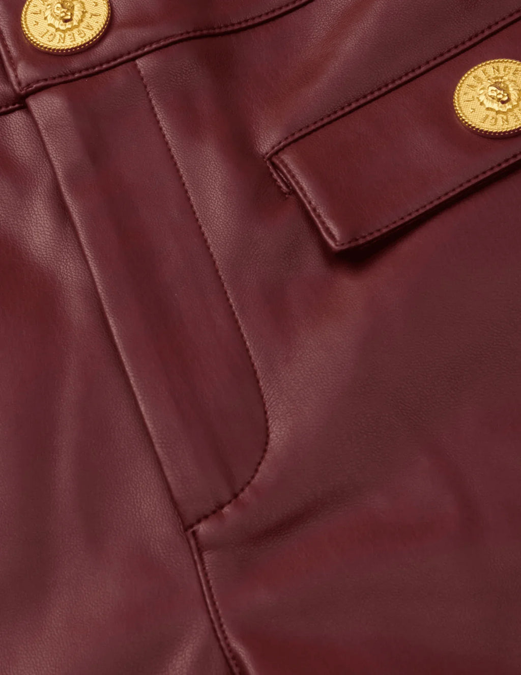 Dionne Faux Leather Short