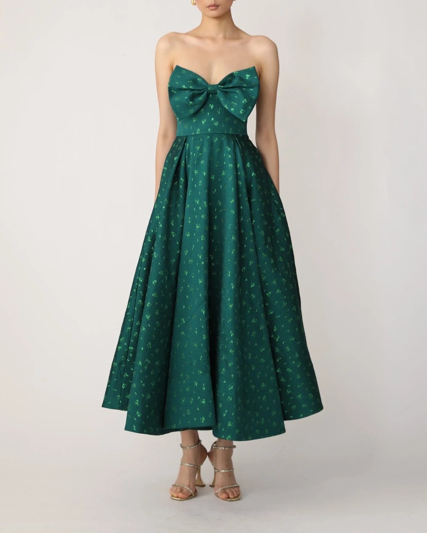 Green Juliette Midi Dress