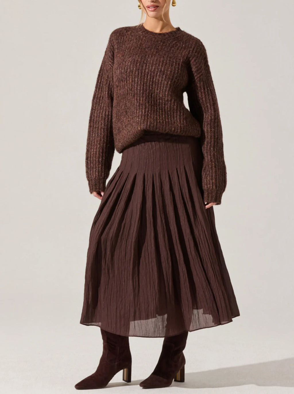 Brown Archer Sweater