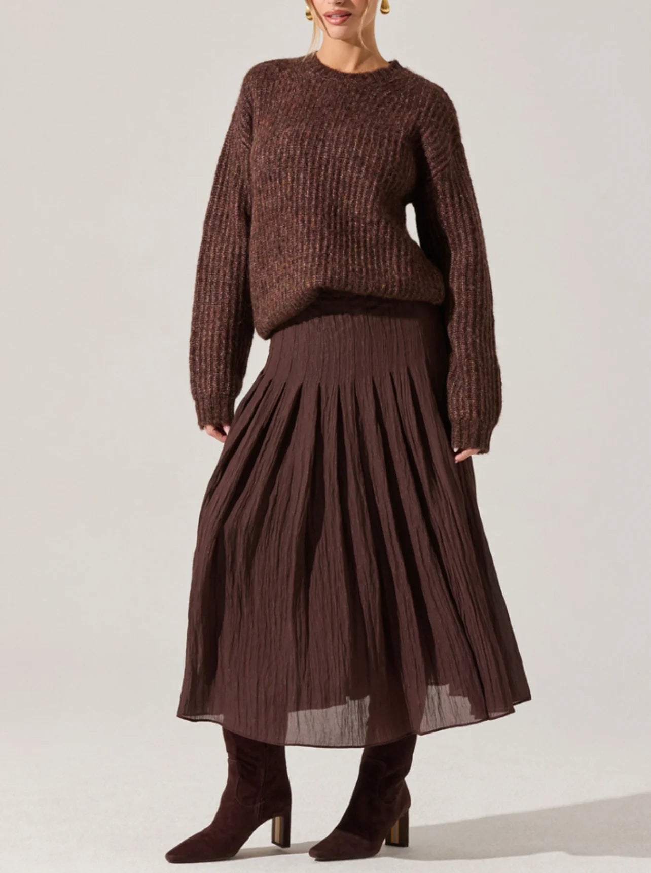 Brown Archer Sweater