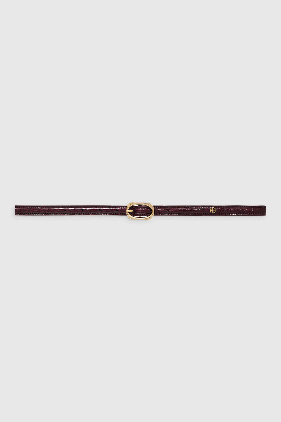 Burgundy Mini Mara Belt