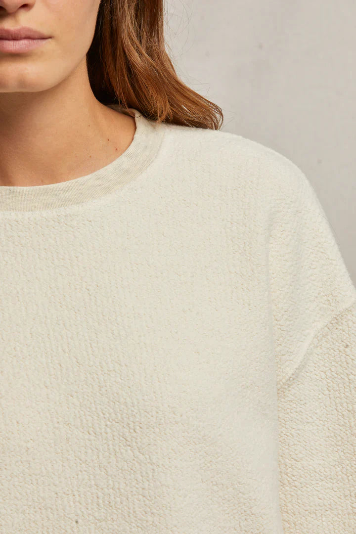 Oatmeal Mayer Fleece Long Sleeve Pullover