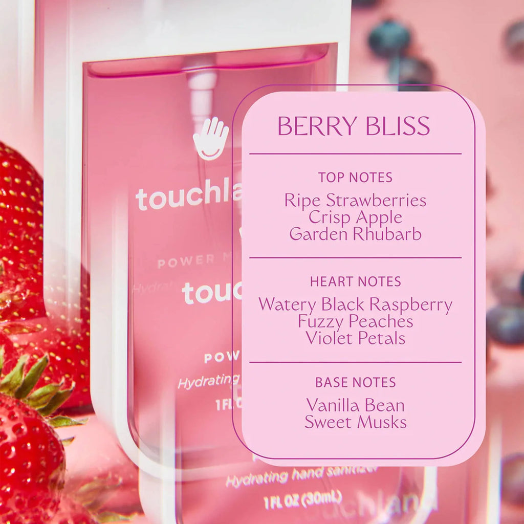 Touchland Power Mist Hand Sanitizer - Berry Bliss