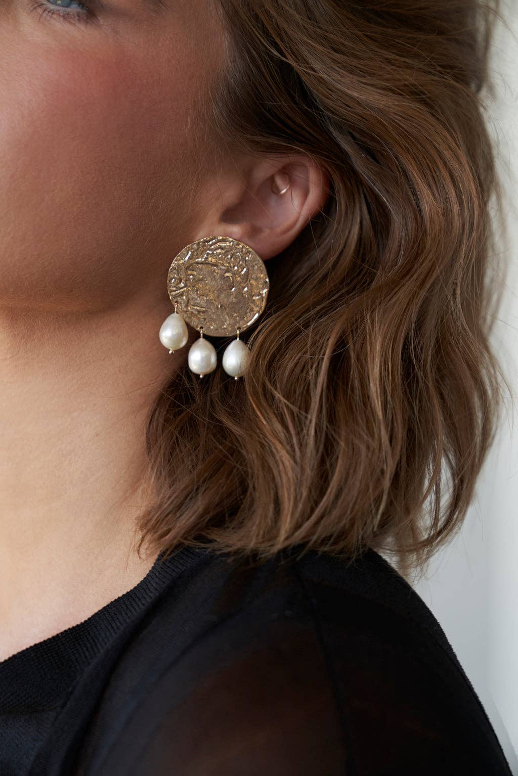 Gold Leonie Earrings