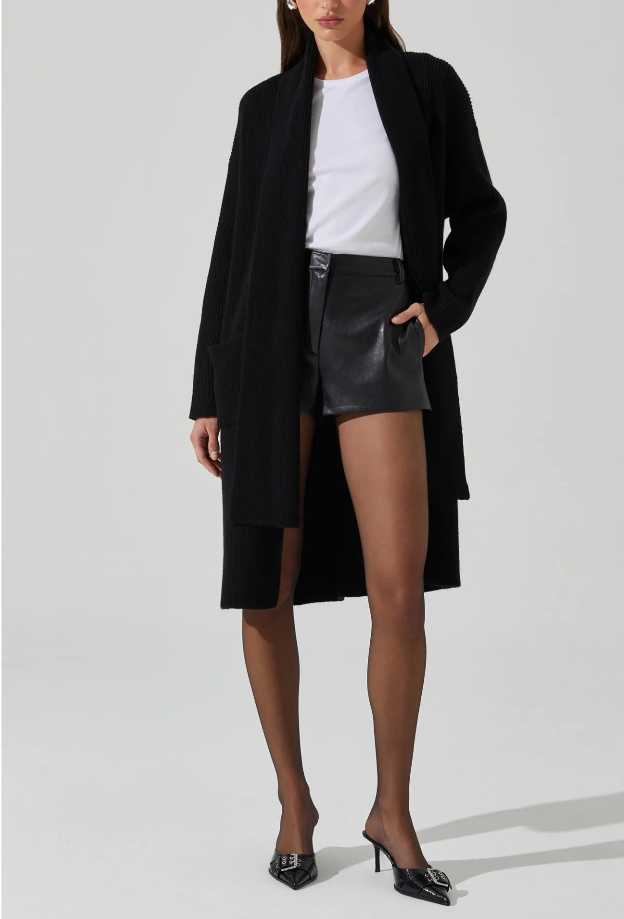 Black Noemi Cardigan