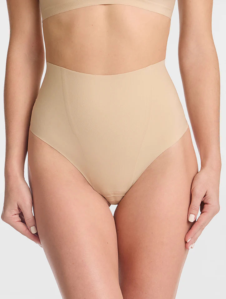 Beige Zone Smoothing Thong