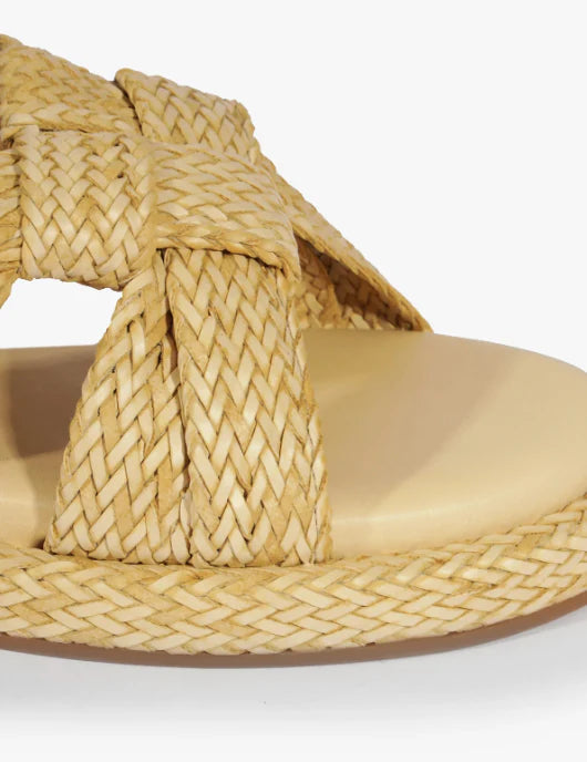 Natural Kali Flat Sandal