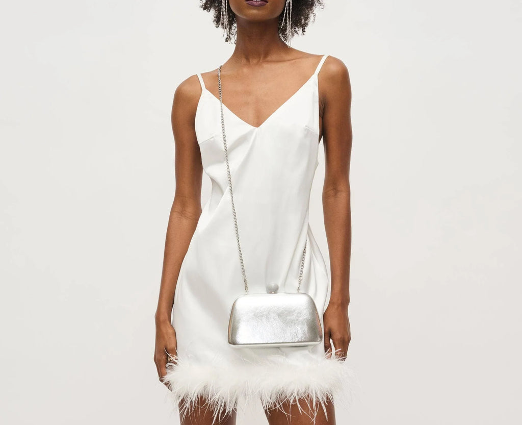 Sahara Silver Evening Bag