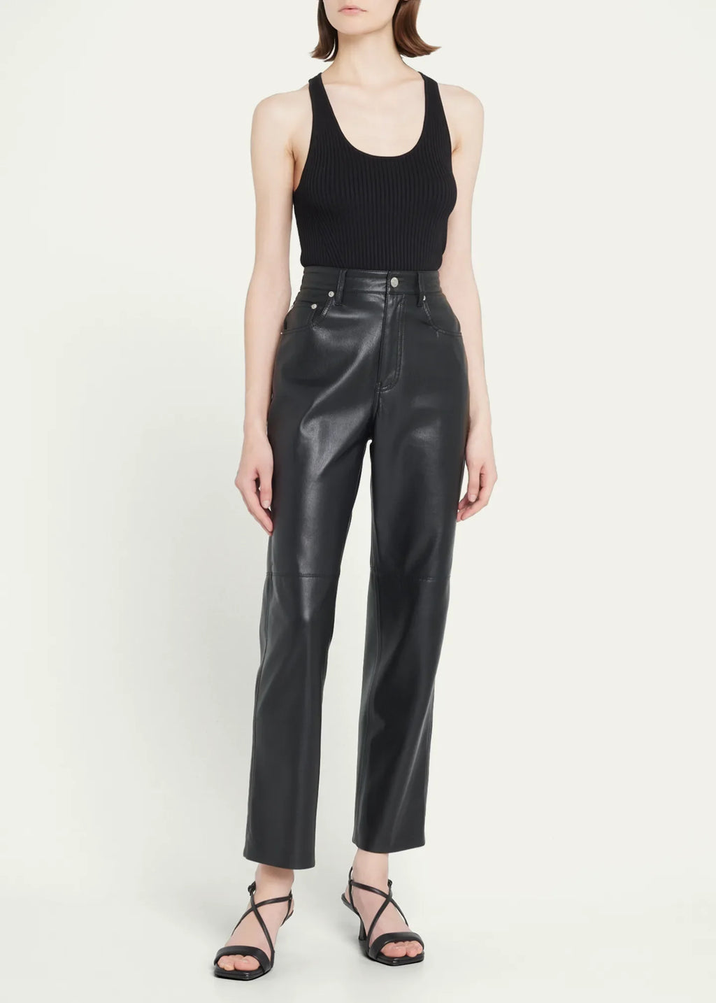 Black Cecilia Crop Top