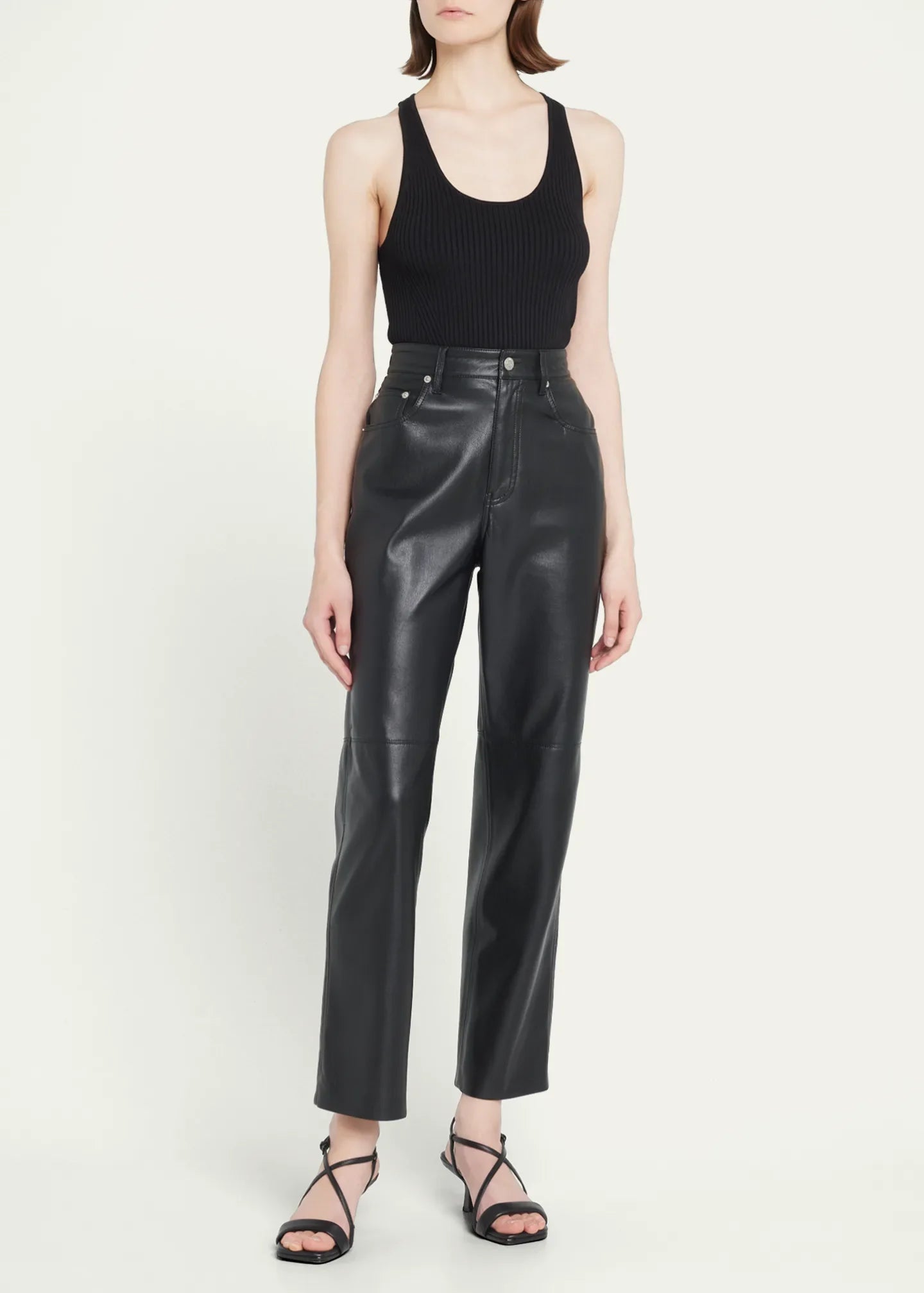 Black Cecilia Crop Top