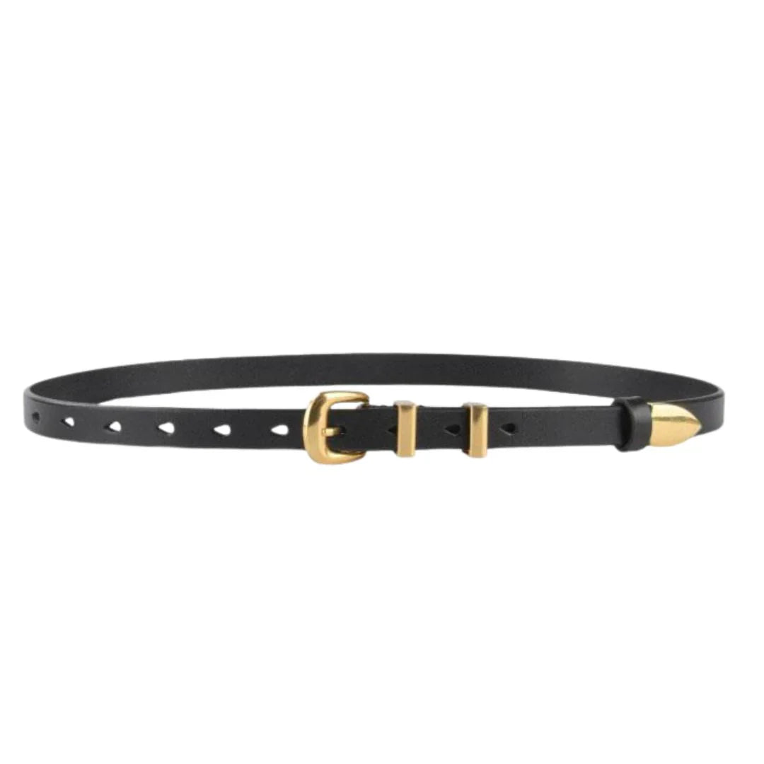 Black Sleek and Chic Belt