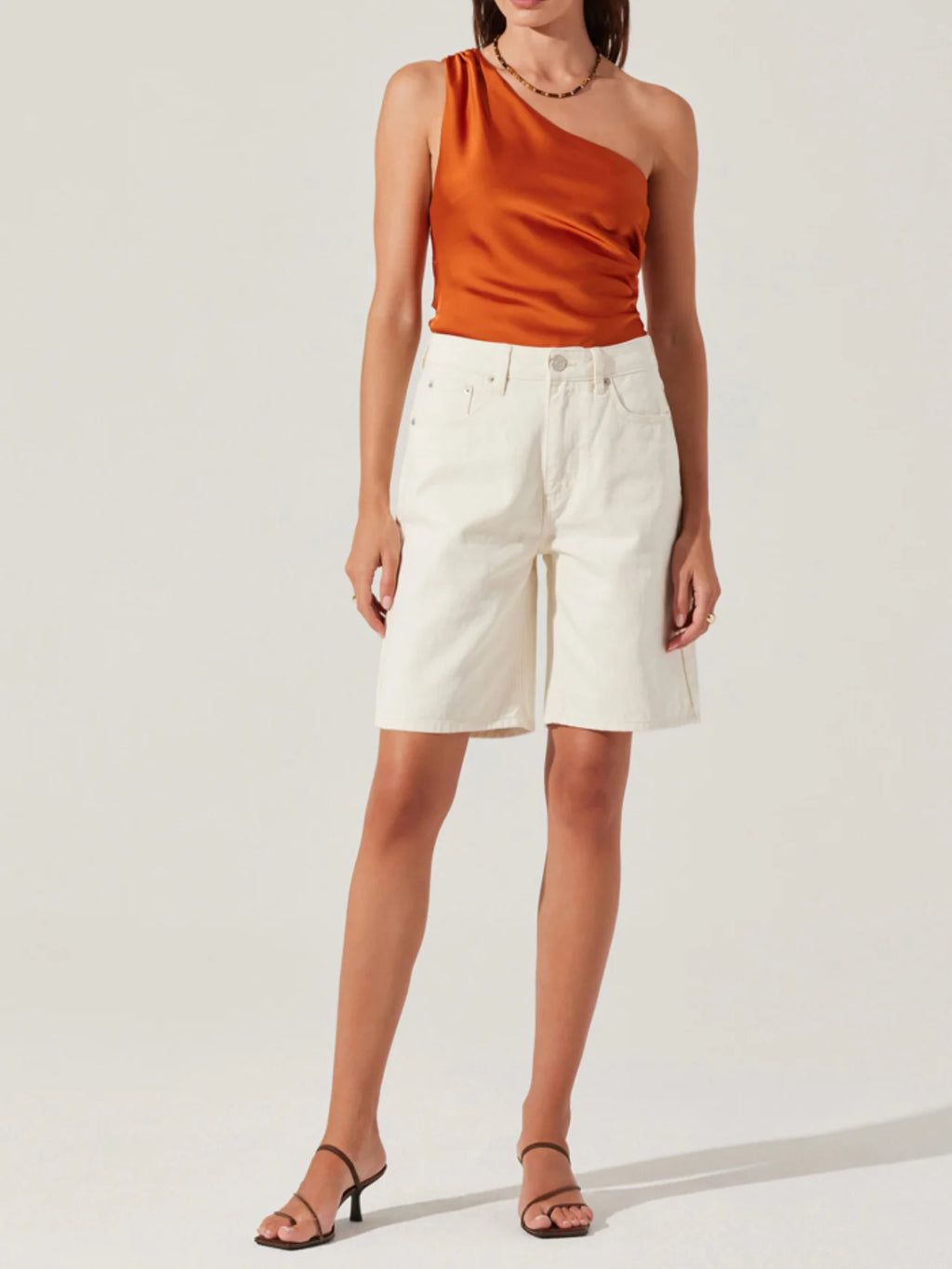 Burnt Orange Francis Top