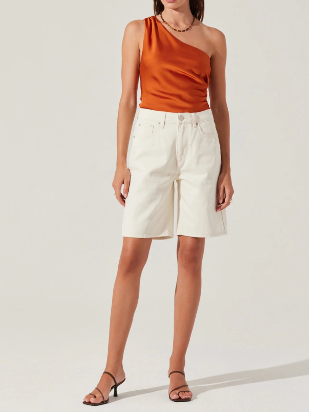 Burnt Orange Francis Top