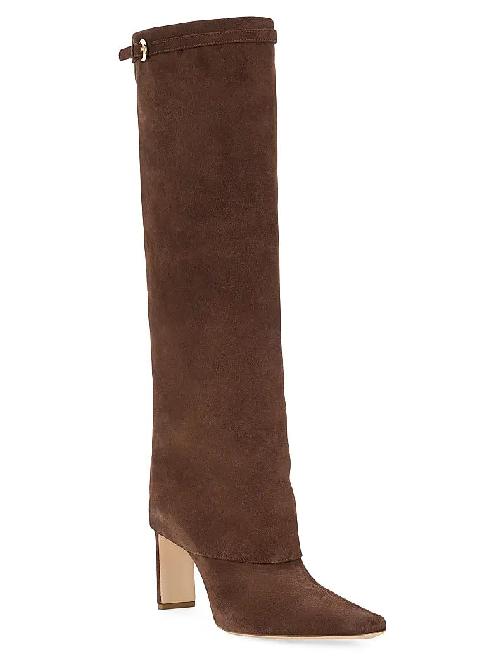Mahogany Wally Foldover Boot