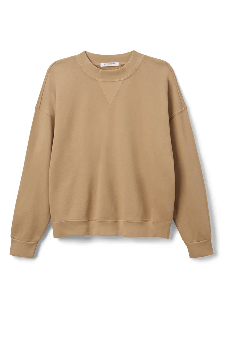 Suede Blake French Terry Oversized Crew