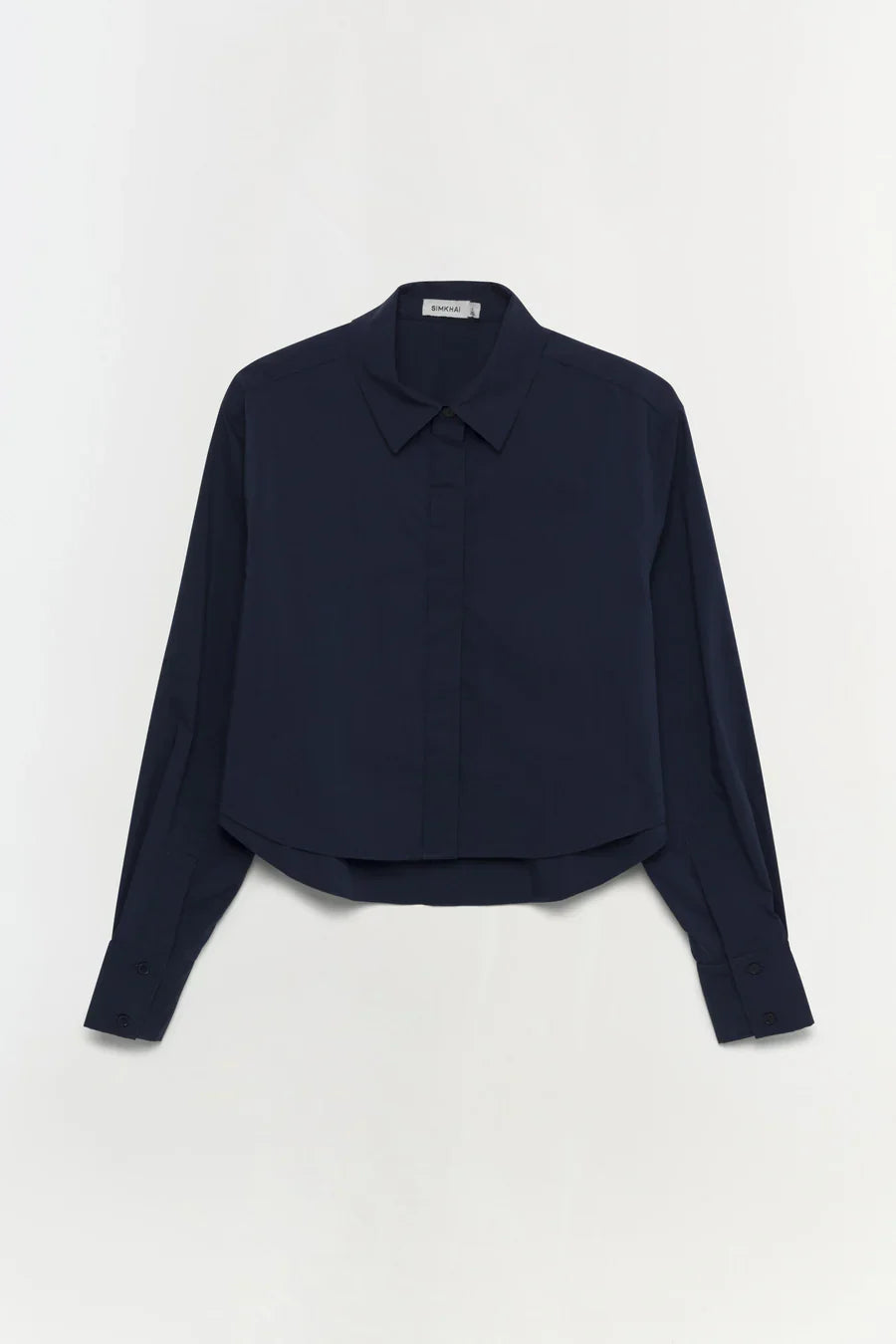 Midnight Renata Cropped Shirt