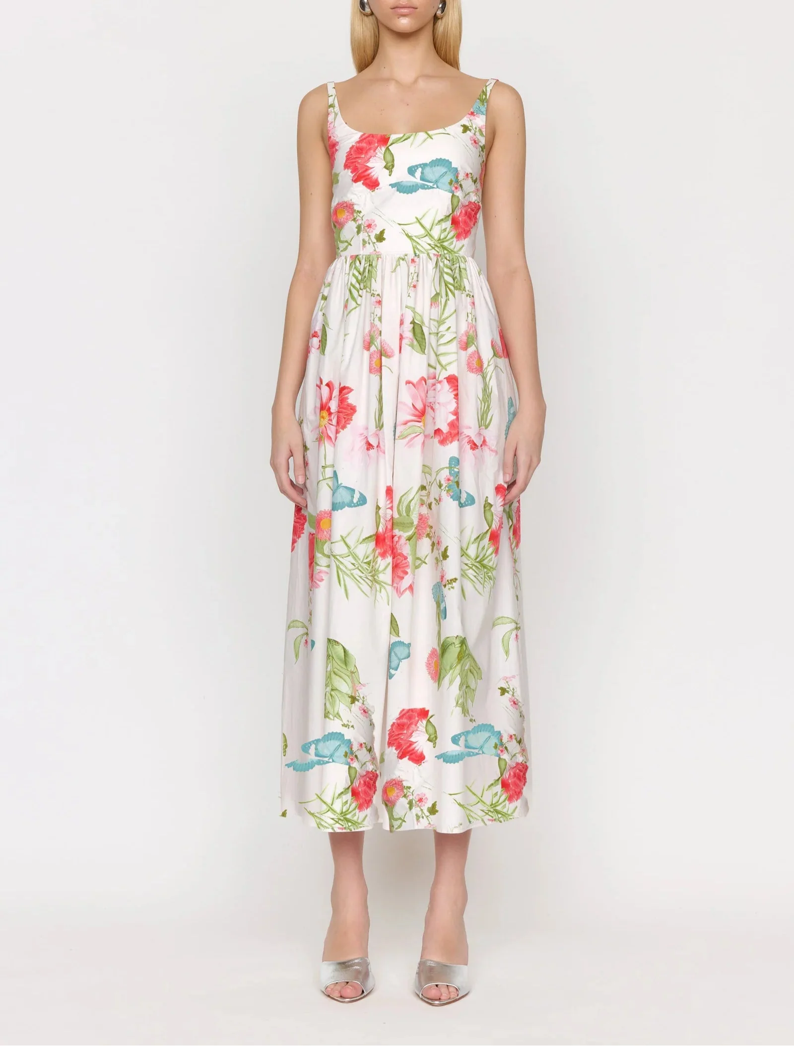 Monarch Ivory Nixie Midi Dress