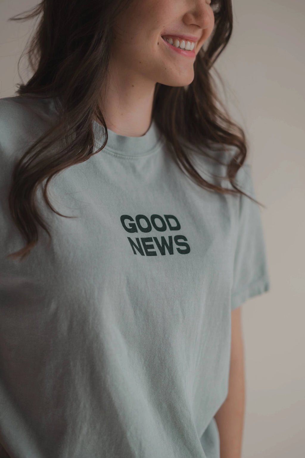 Good News Tee - Bay | Women's Christian Tee
