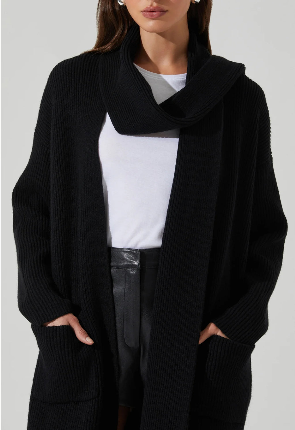 Black Noemi Cardigan