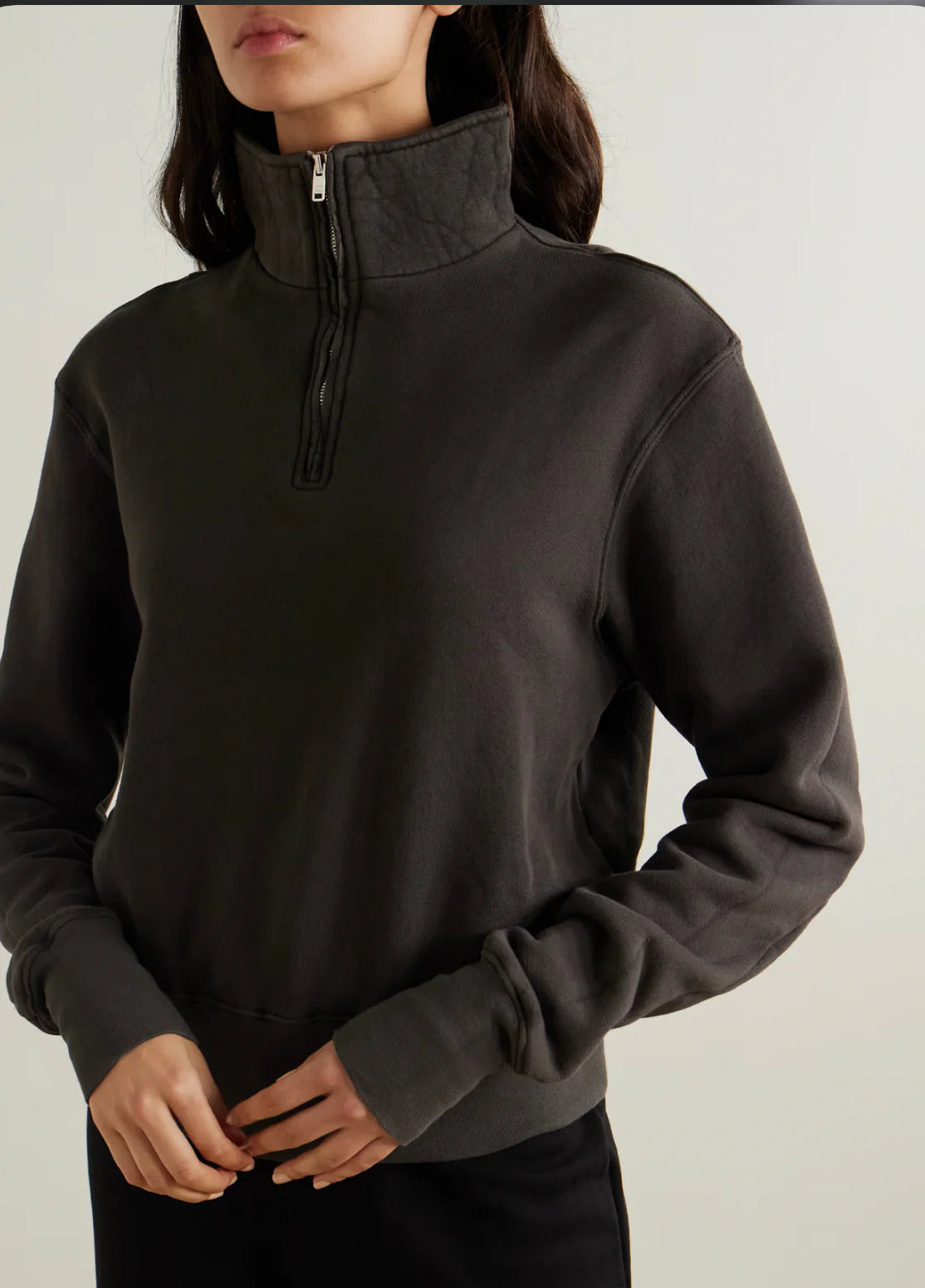 Washed Forest Bailey Cropped Pullover