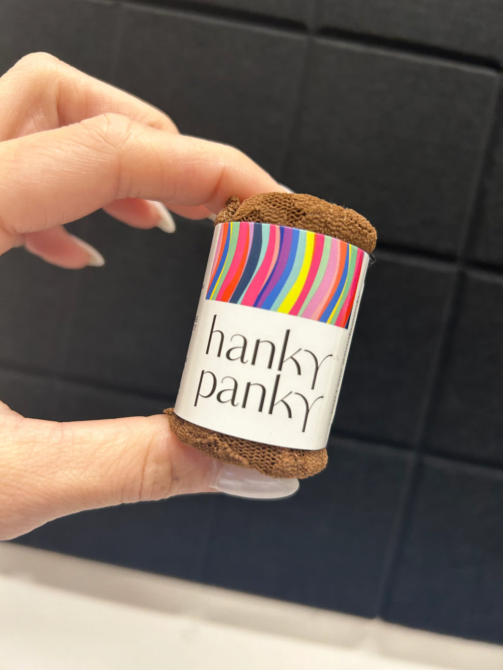 Brown Mac Lowrise Thong