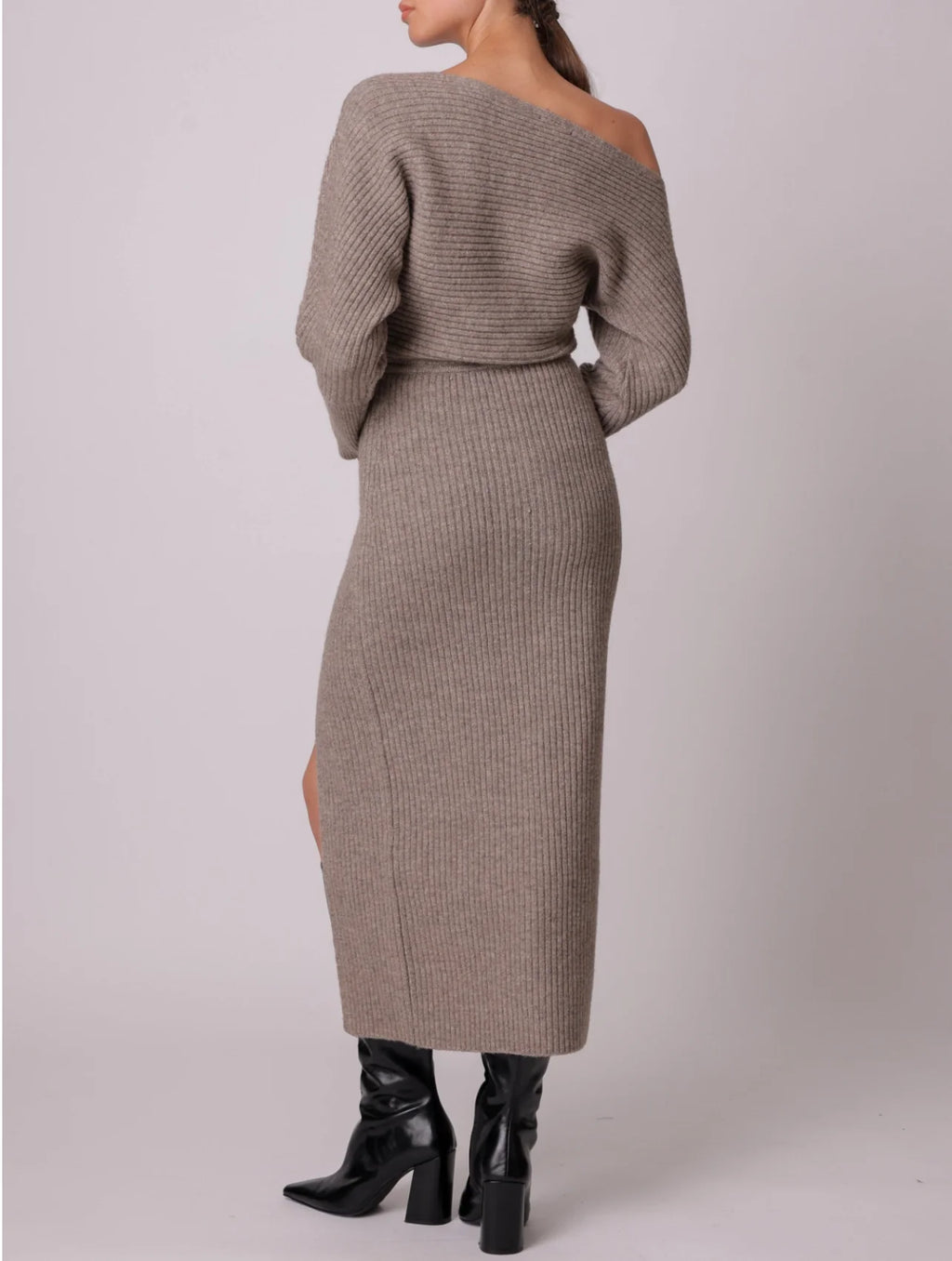 Latte Alta Midi Sweater Dress