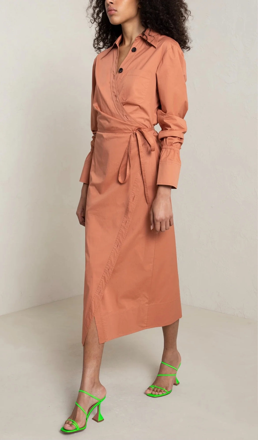Terracotta Calvin Dress