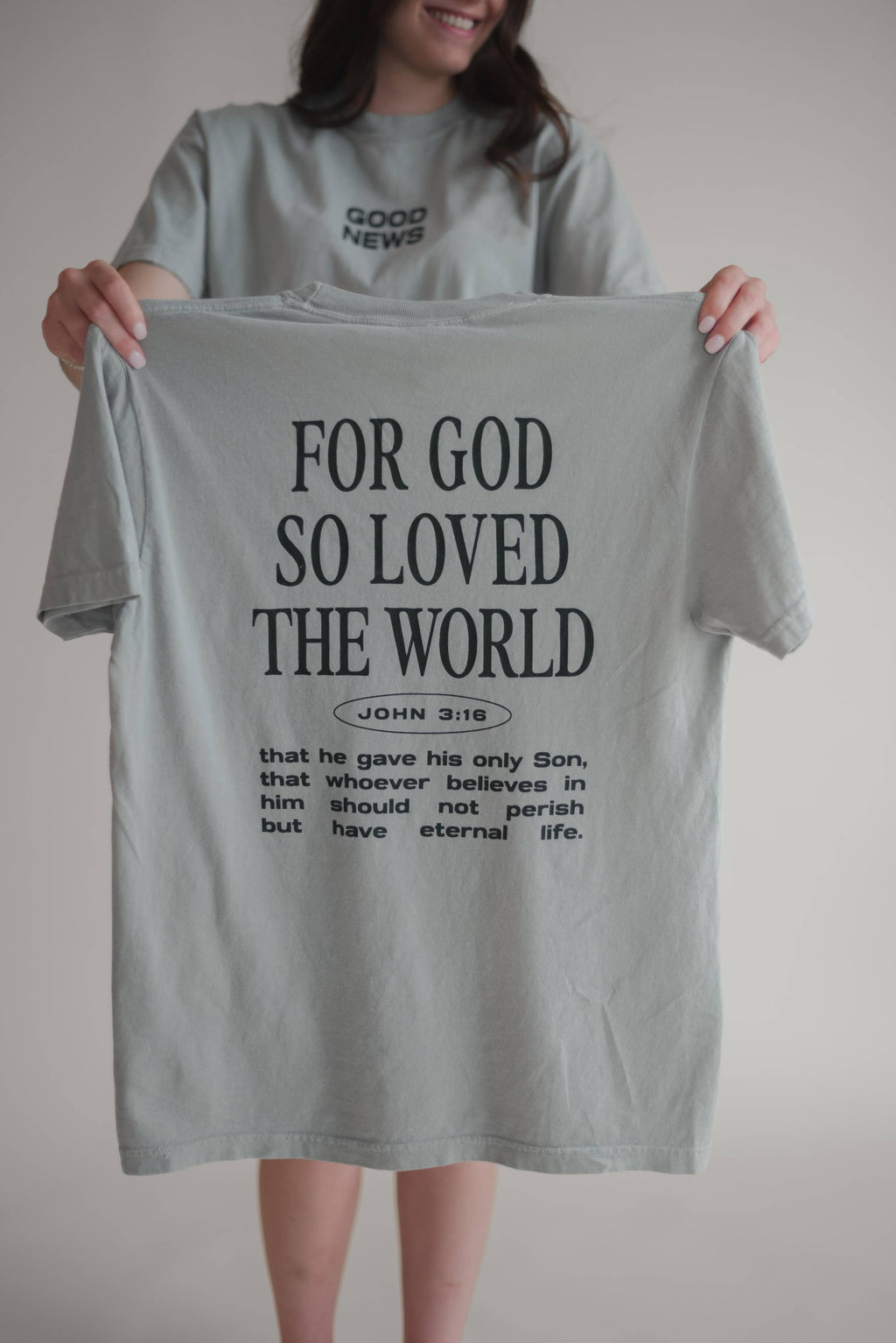 Good News Tee - Bay | Women's Christian Tee