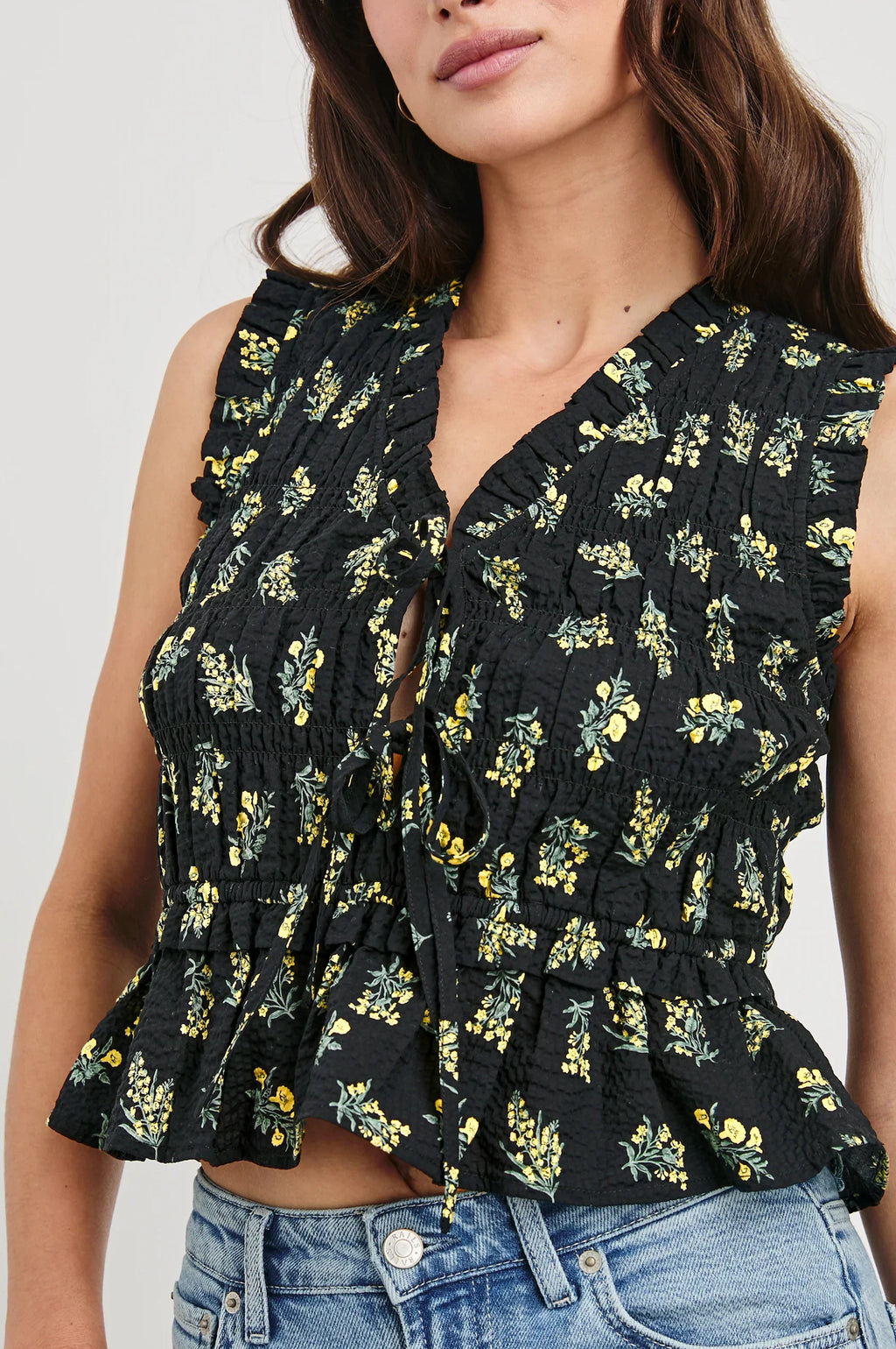 Dark Amaryllis Martine Top