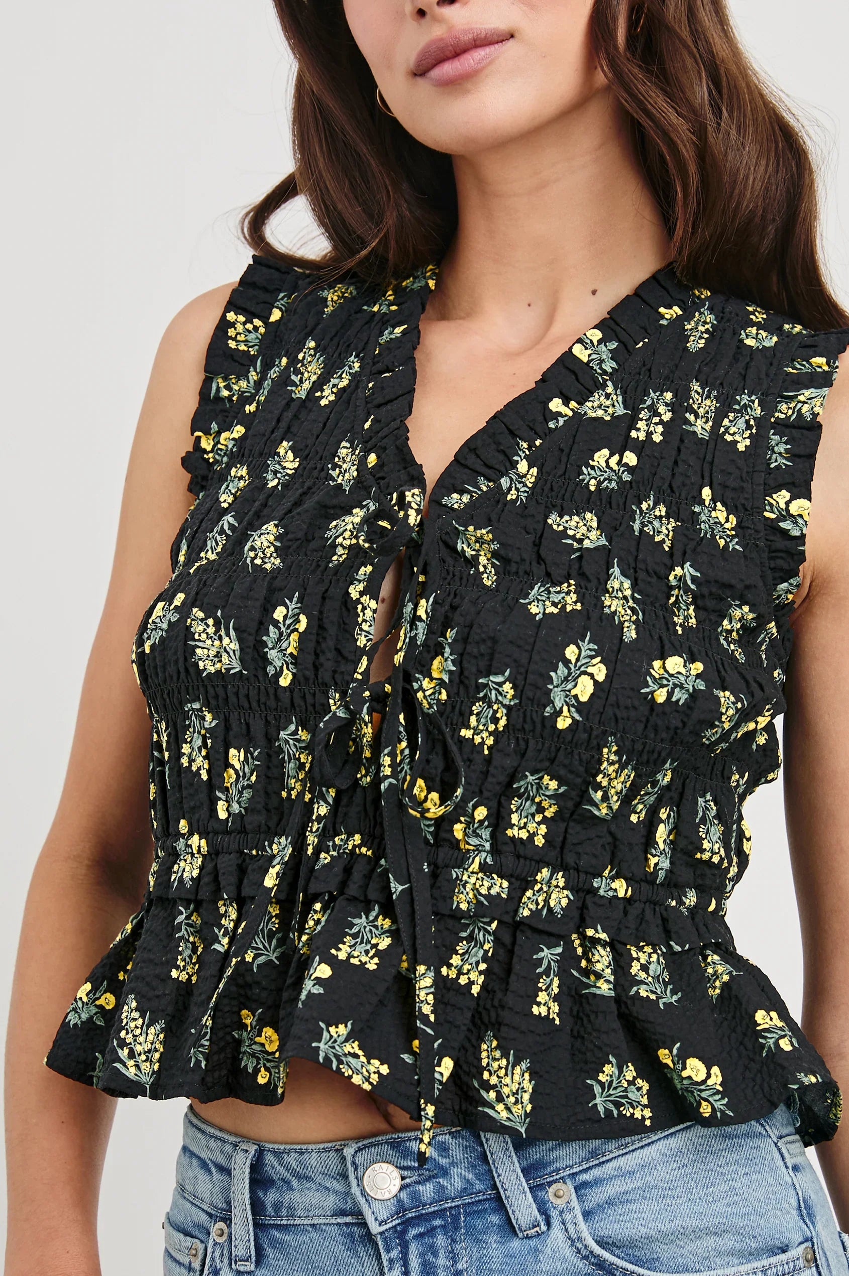 Dark Amaryllis Martine Top