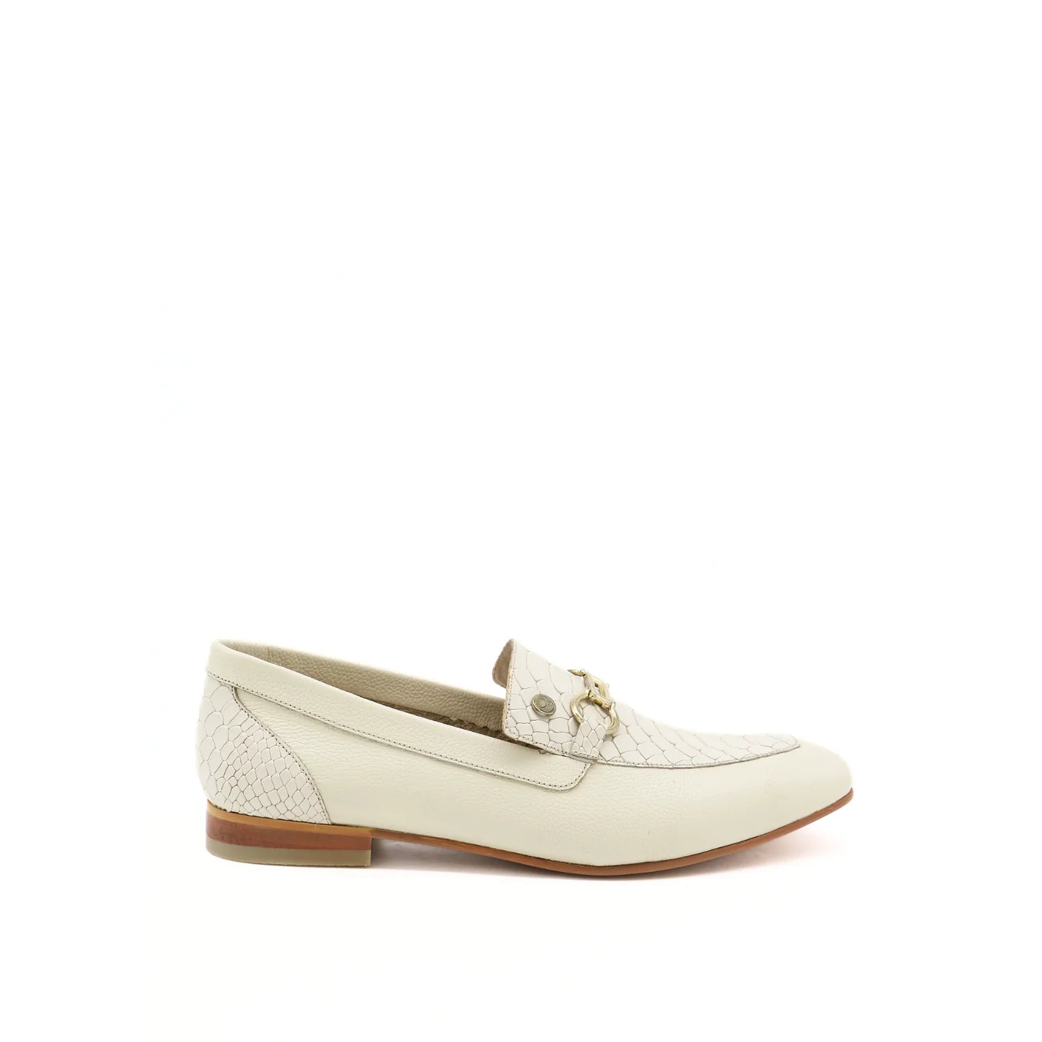 Ivory Natural Loafers