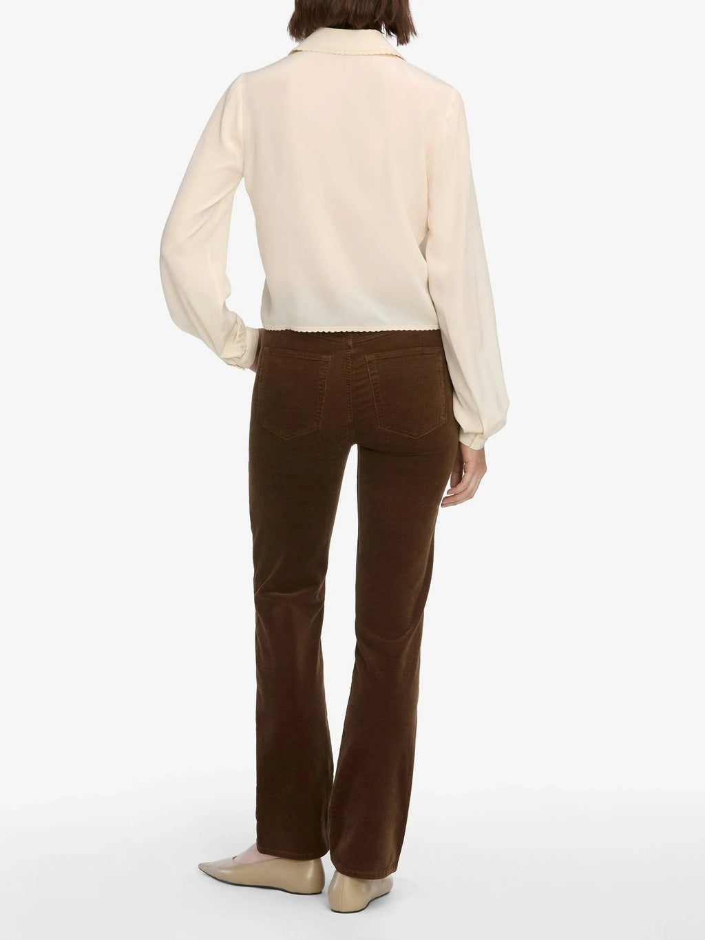 Truffle Coated Le Sleek Straight Pant