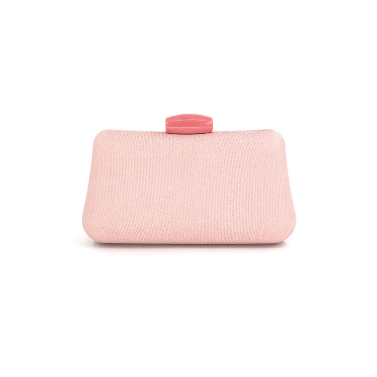 Pink Shell Clutch