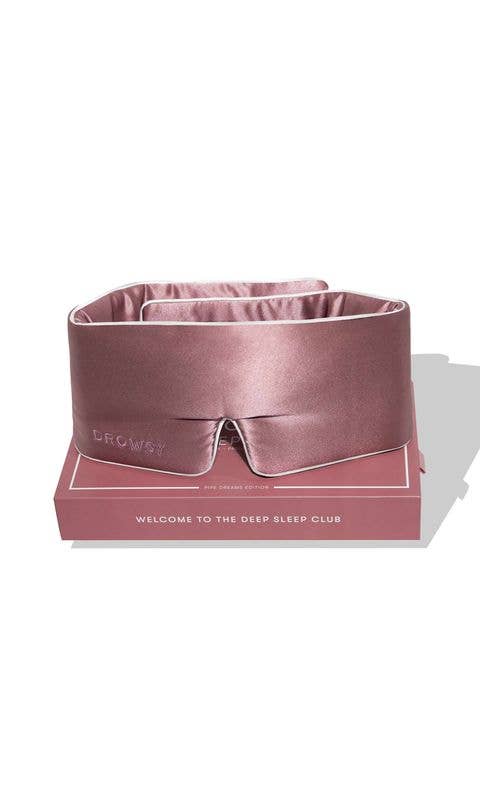 Damask Rose Pipe Dreams Silk Sleep Mask