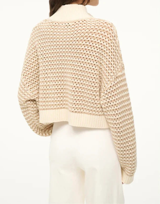Breeze Crème Cropped Hampton Sweater