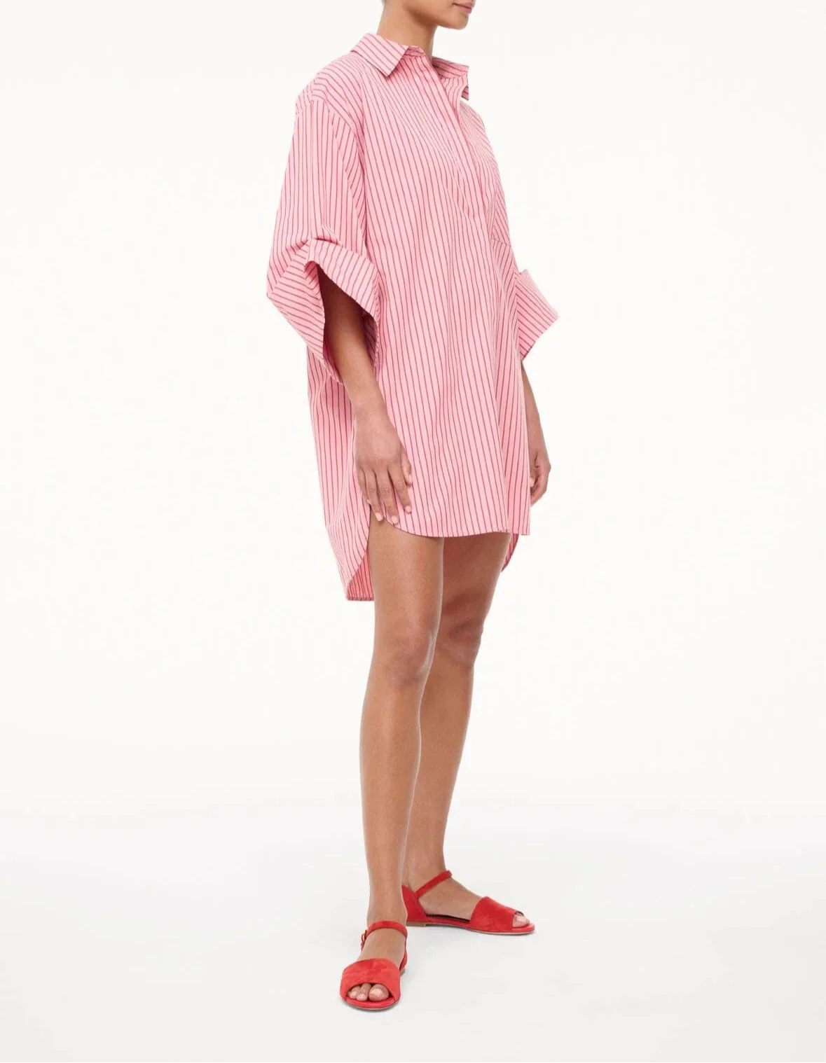 Pink Stripe Nico Mini Dress