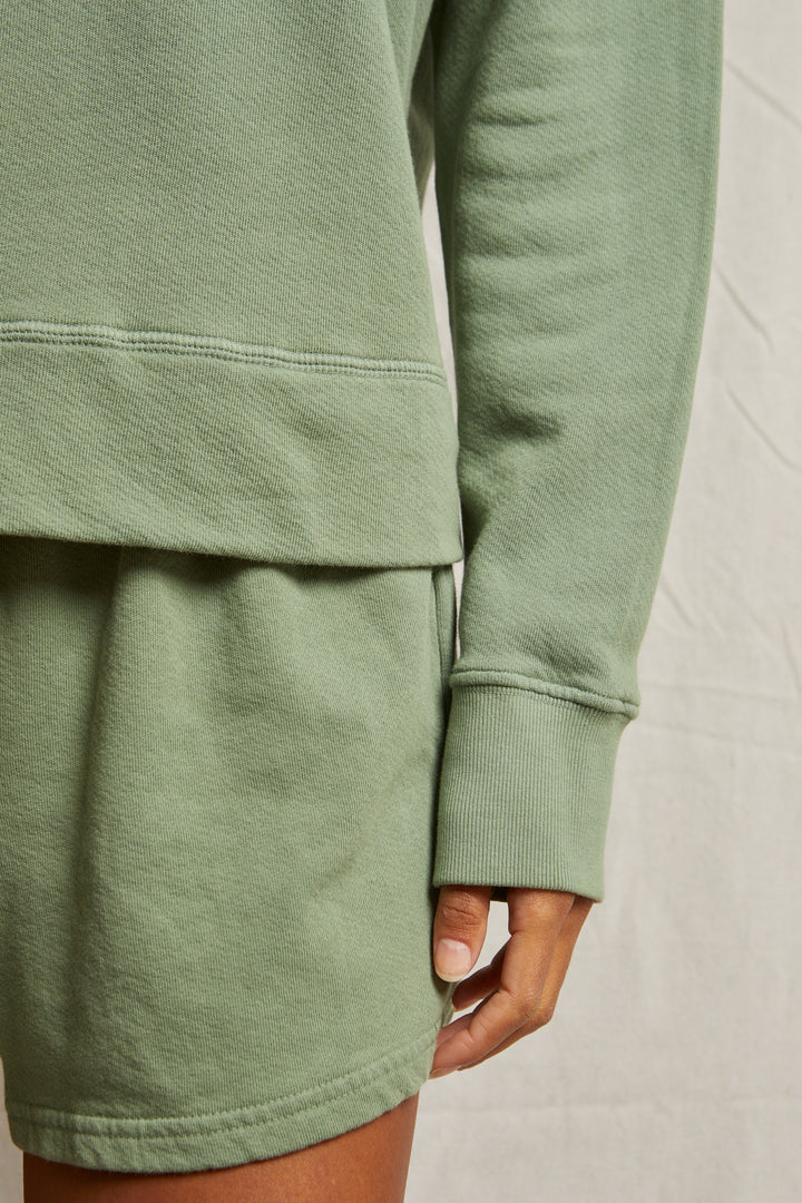 Aloe French Terry Pullover Sweatshirt