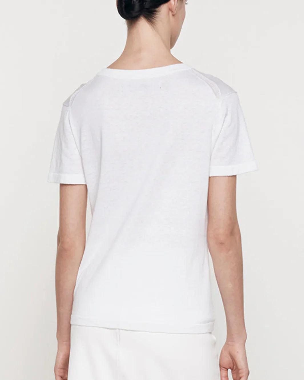 White Silk Perfect Tee