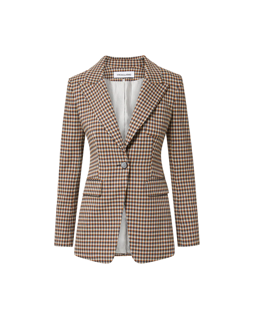 Livvy Houndstooth Dickey Jacket