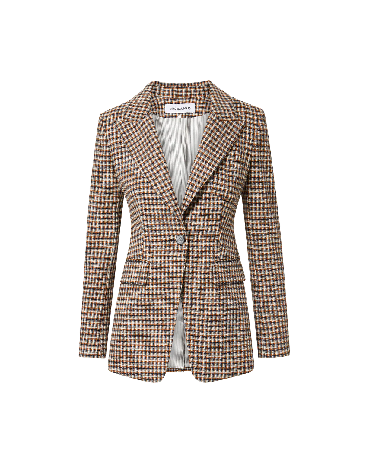Livvy Houndstooth Dickey Jacket