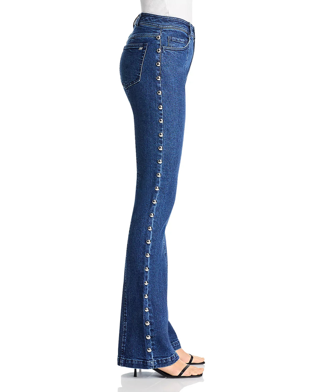 Denim Studded Shailene Pant