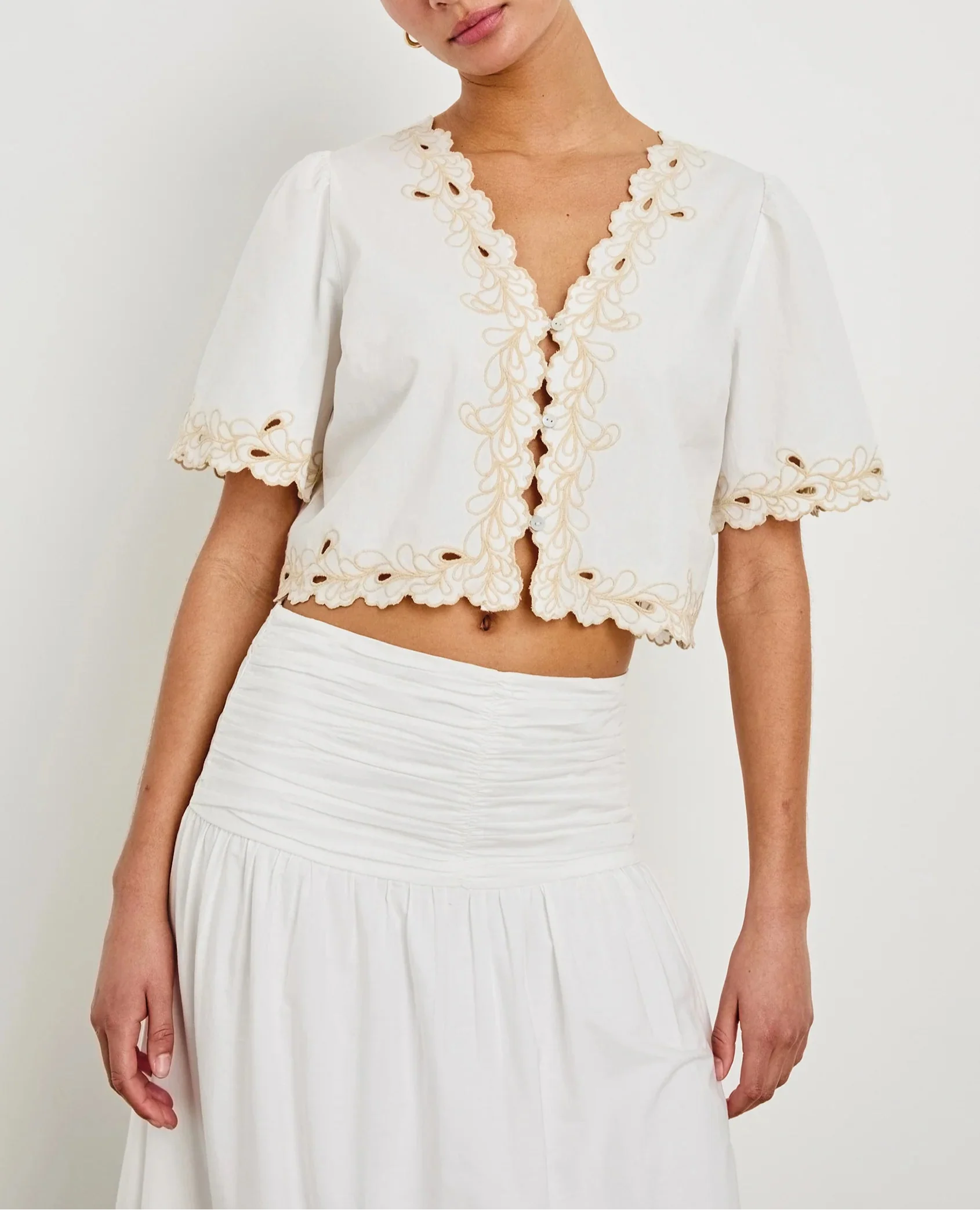 Ivory Cataluna Top